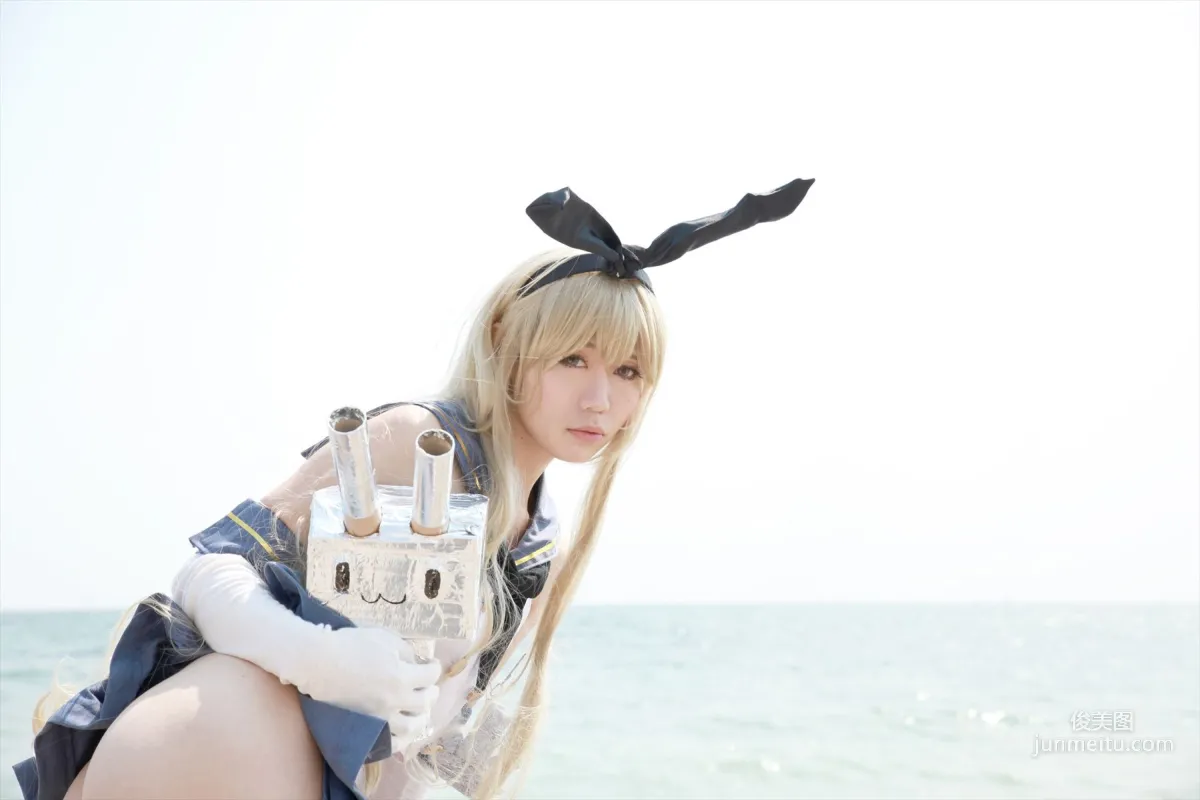 Hozaki(穂咲)《艦隊これくしょん》Shimakaze(島風)  [ORANGE MANIAC] 写真集26