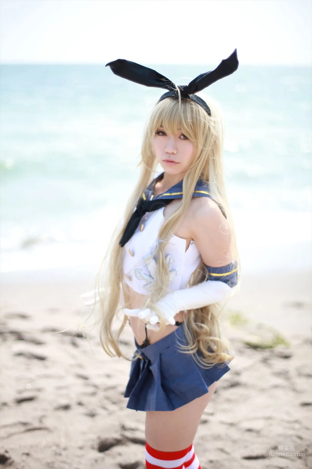 Hozaki(穂咲)《艦隊これくしょん》Shimakaze(島風)  [ORANGE MANIAC] 写真集15