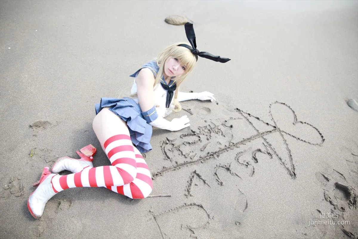 Hozaki(穂咲)《艦隊これくしょん》Shimakaze(島風)  [ORANGE MANIAC] 写真集42