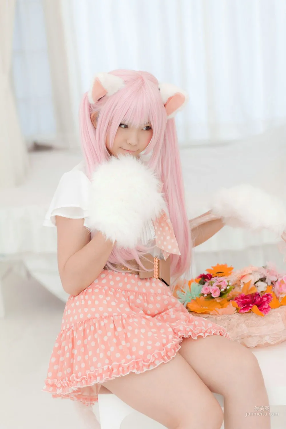 Enako(えなこ) [Enacat] Necomimi (ネコ耳)(White) 写真集67