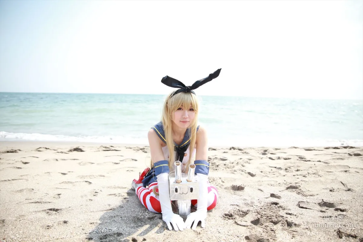 Hozaki(穂咲)《艦隊これくしょん》Shimakaze(島風)  [ORANGE MANIAC] 写真集29