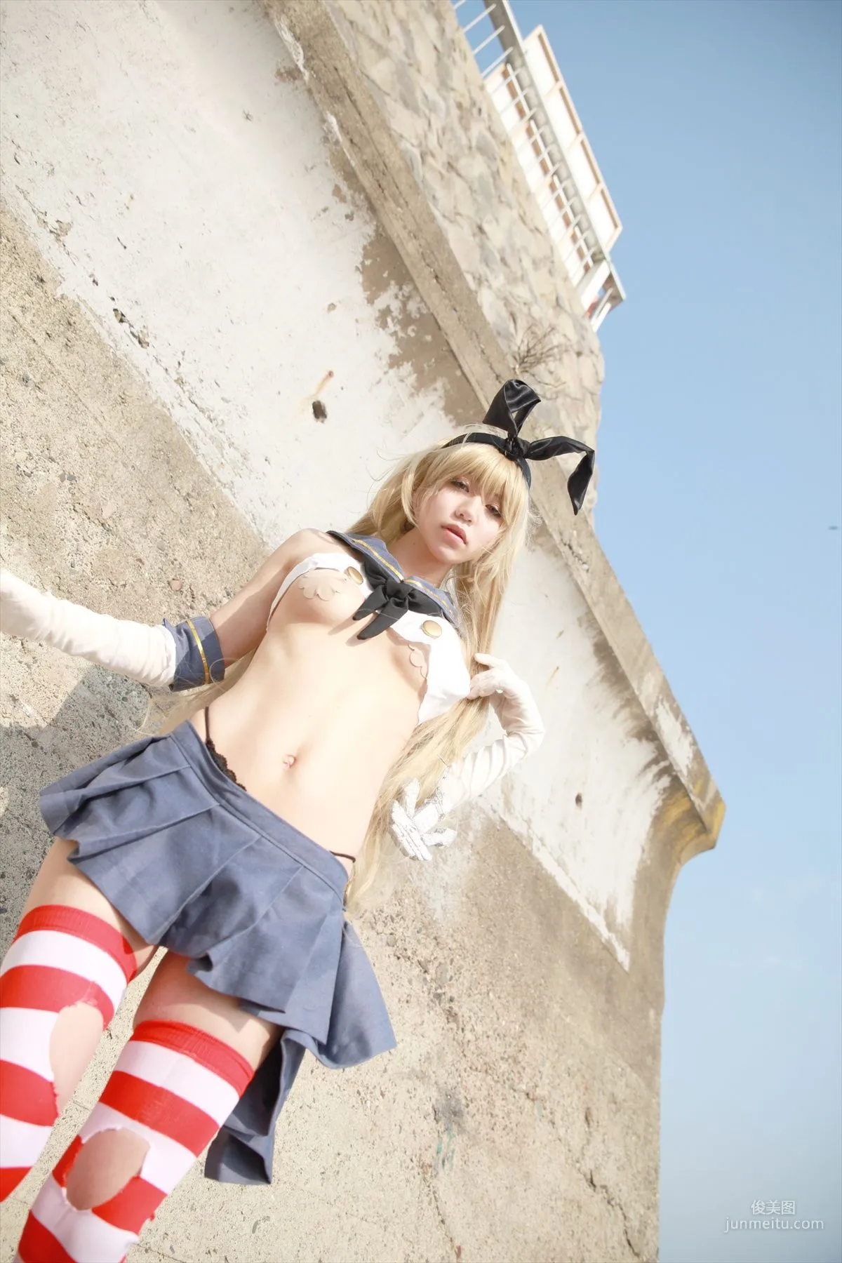 Hozaki(穂咲)《艦隊これくしょん》Shimakaze(島風)  [ORANGE MANIAC] 写真集70