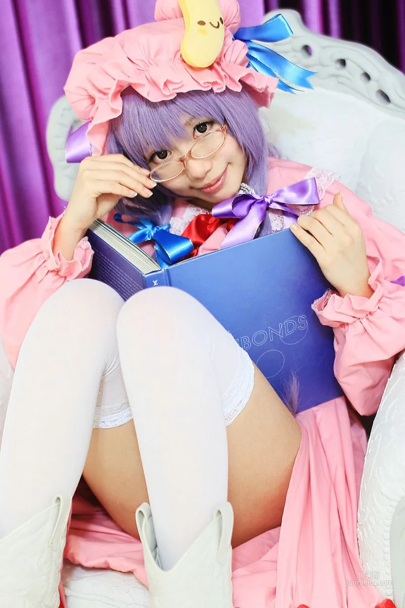 天使みゅ (Tenshi Myu) 《東方Project》Patchouli Knowledge 2  [Sugar Myuku] 写真集112