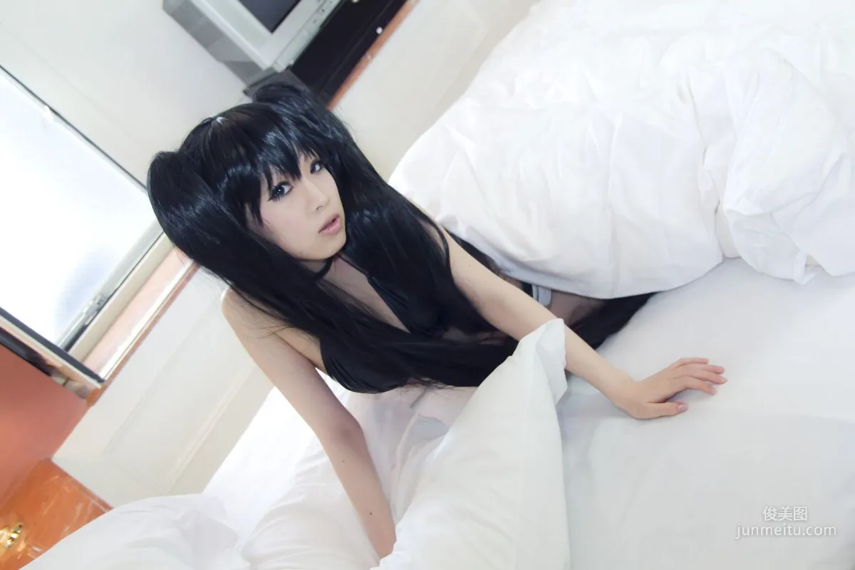 あらい夜魅《BLACK★ROCK SHOOTER》-黑衣麻陶・里(黑岩射手／黑初音) 写真集43