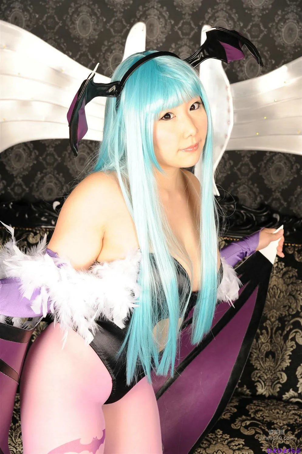 丹雫ひよ《Vampire》Morrigan Aensland  [HiyoHiyo Club] 写真集46