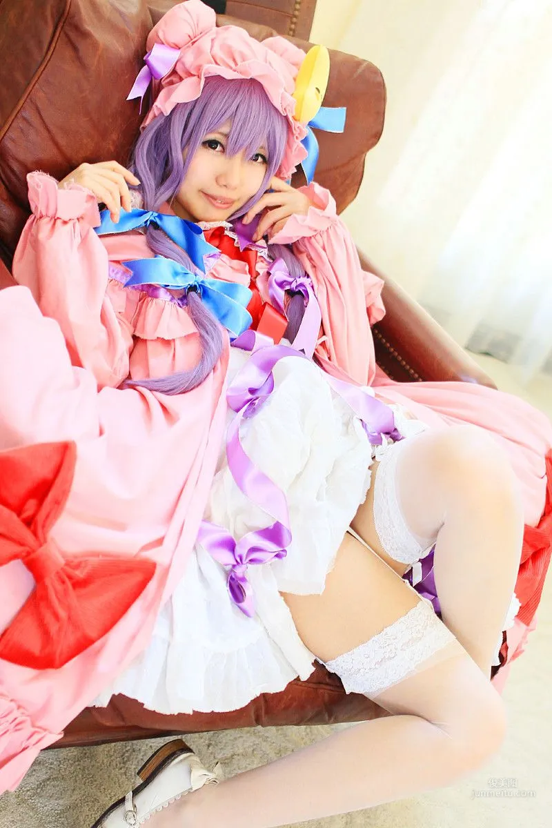 天使みゅ (Tenshi Myu) 《東方Project》Patchouli Knowledge 2  [Sugar Myuku] 写真集25