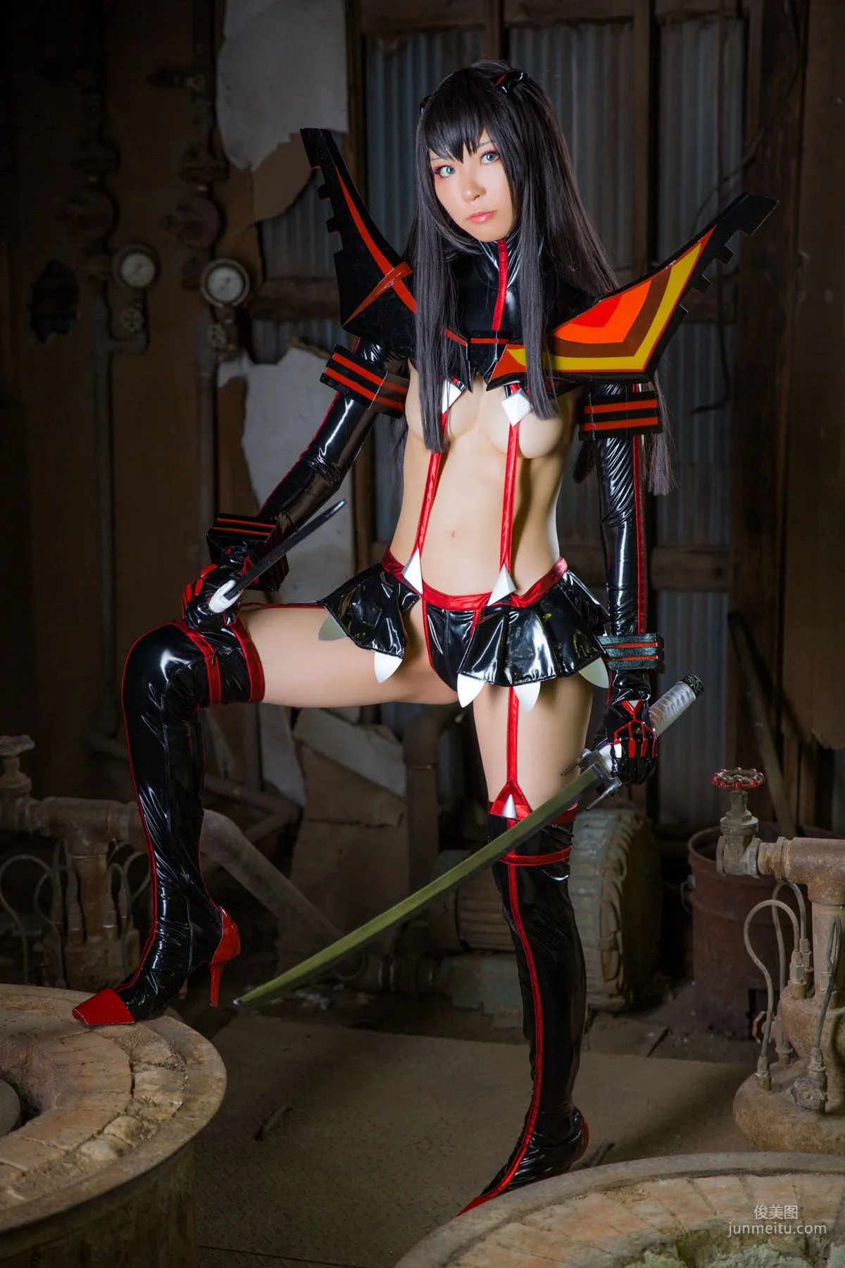 Mike(ミケ) 《Kill La Kill》纏流子+鬼龍院皐月 [Mikehouse] 写真集75