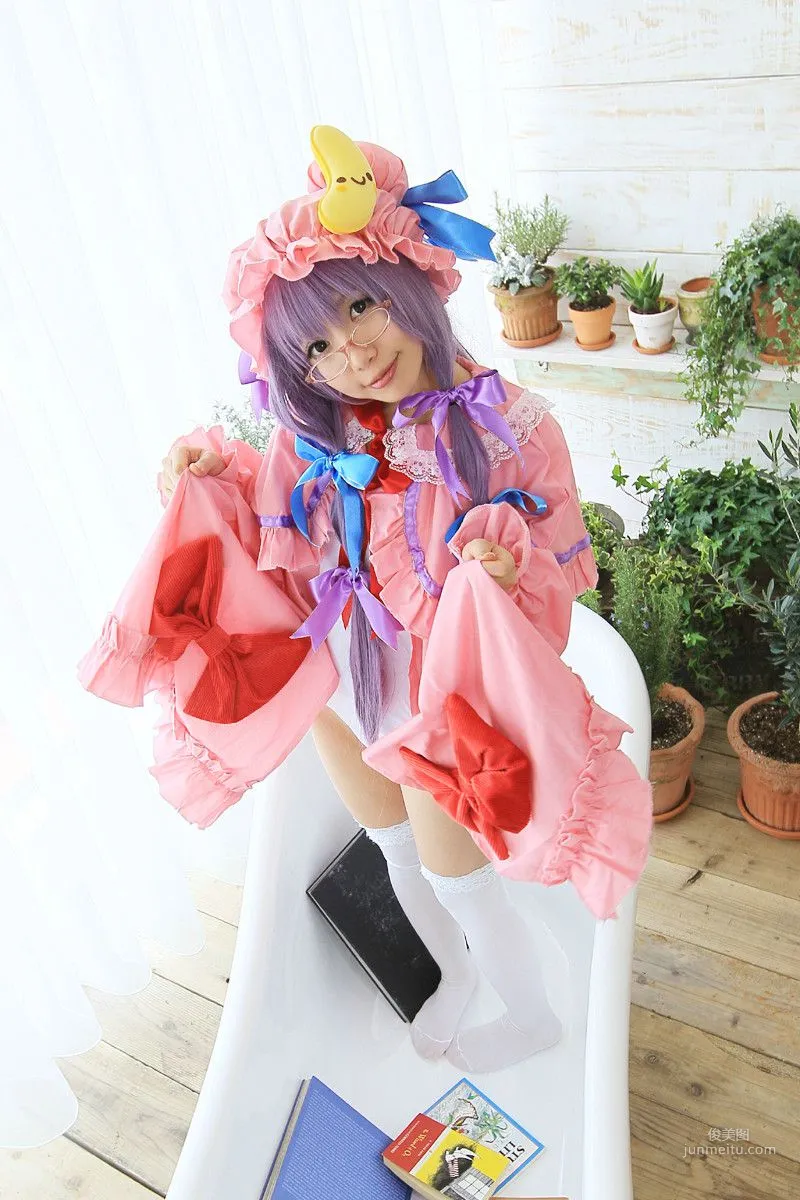 天使みゅ (Tenshi Myu) 《東方Project》Patchouli Knowledge 2  [Sugar Myuku] 写真集77