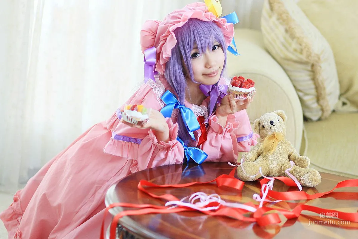 天使みゅ (Tenshi Myu) 《東方Project》Patchouli Knowledge 2  [Sugar Myuku] 写真集34