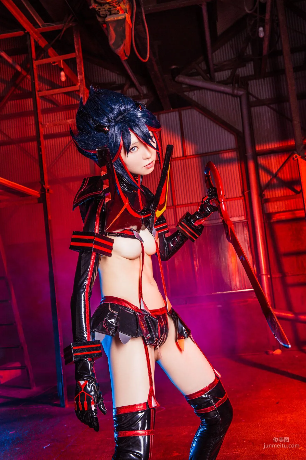 Mike(ミケ) 《Kill La Kill》纏流子+鬼龍院皐月 [Mikehouse] 写真集54