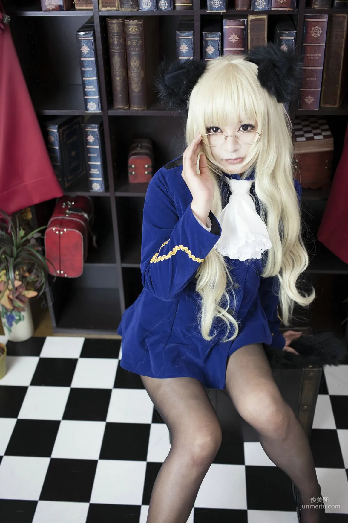 円ちゃみ 《Strike Witches》Perrine-H. Clostermann [sophillia] 写真集62