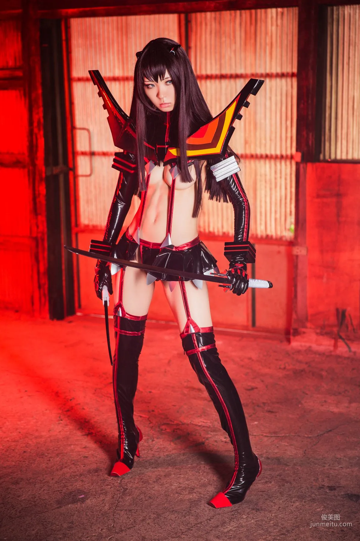 Mike(ミケ) 《Kill La Kill》纏流子+鬼龍院皐月 [Mikehouse] 写真集85