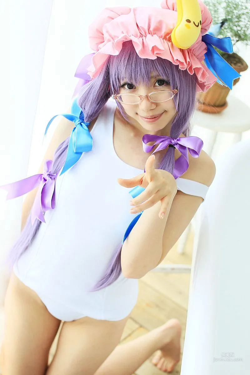 天使みゅ (Tenshi Myu) 《東方Project》Patchouli Knowledge 2  [Sugar Myuku] 写真集102