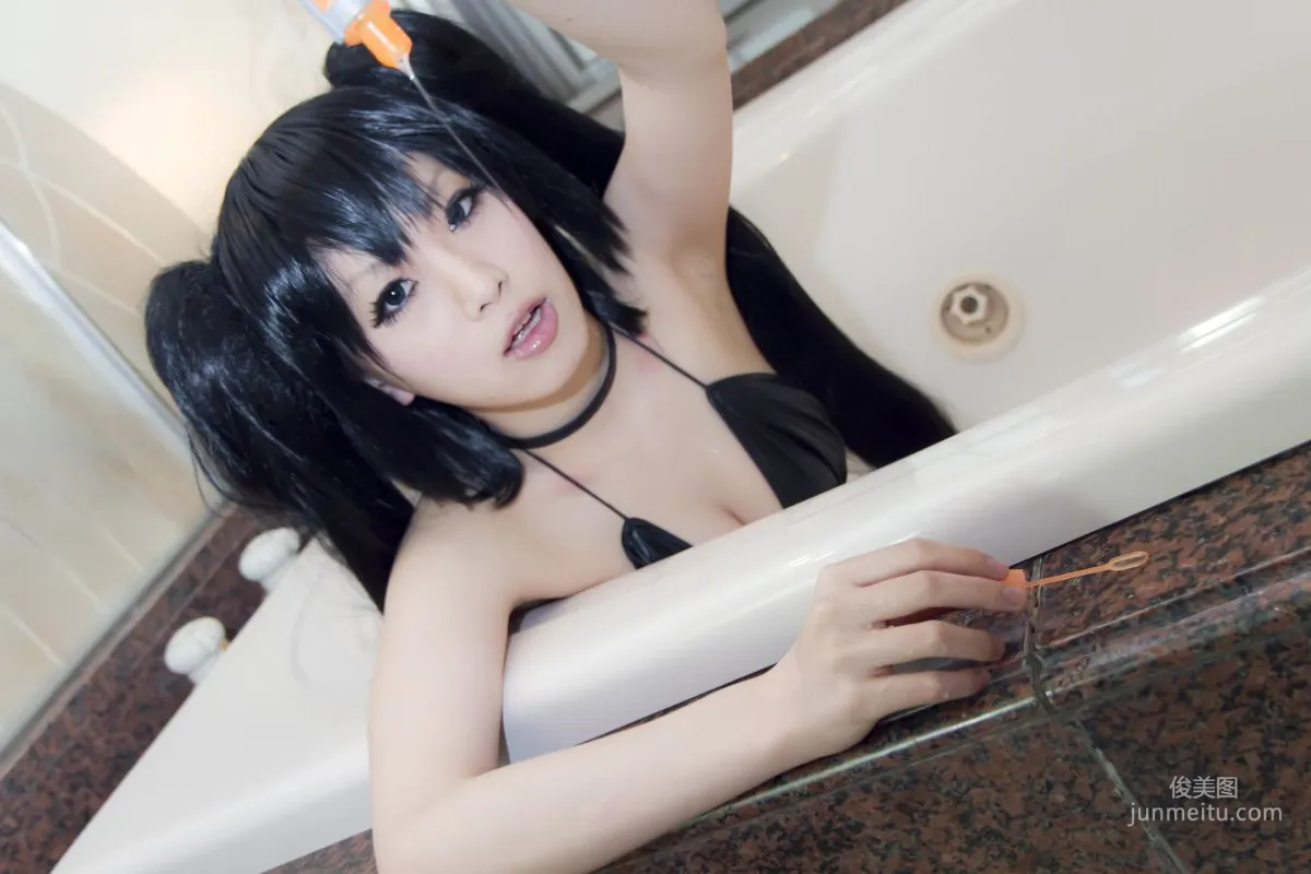 あらい夜魅《BLACK★ROCK SHOOTER》-黑衣麻陶・里(黑岩射手／黑初音) 写真集39