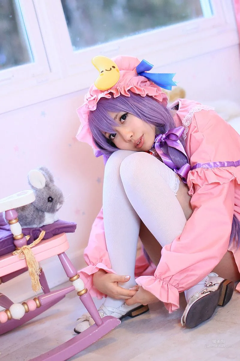 天使みゅ (Tenshi Myu) 《東方Project》Patchouli Knowledge 2  [Sugar Myuku] 写真集60