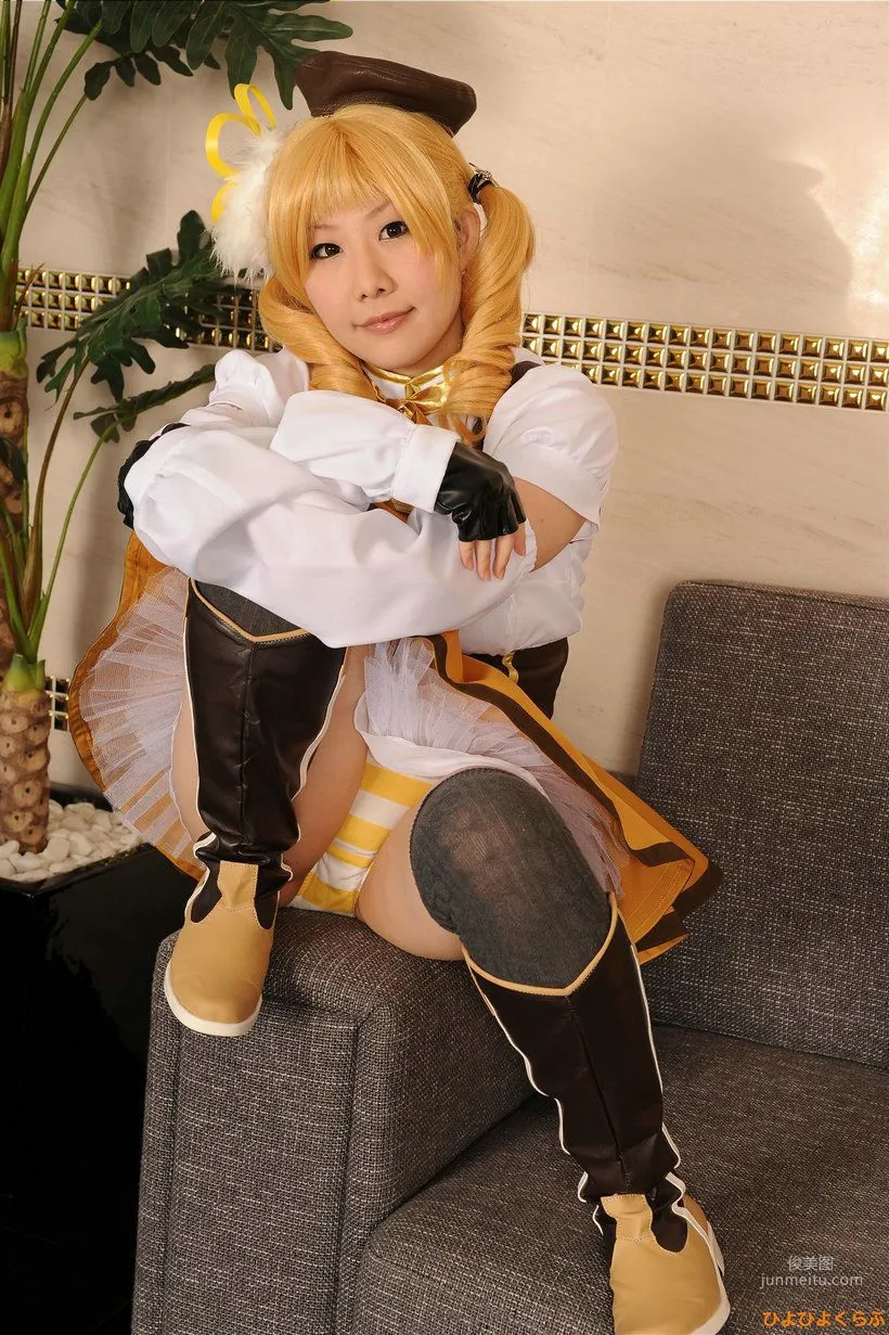 丹雫ひよ 《Mahou Shoujo Madoka Magica》Tomoe Mami  [HiyoHiyo Club] 写真集45