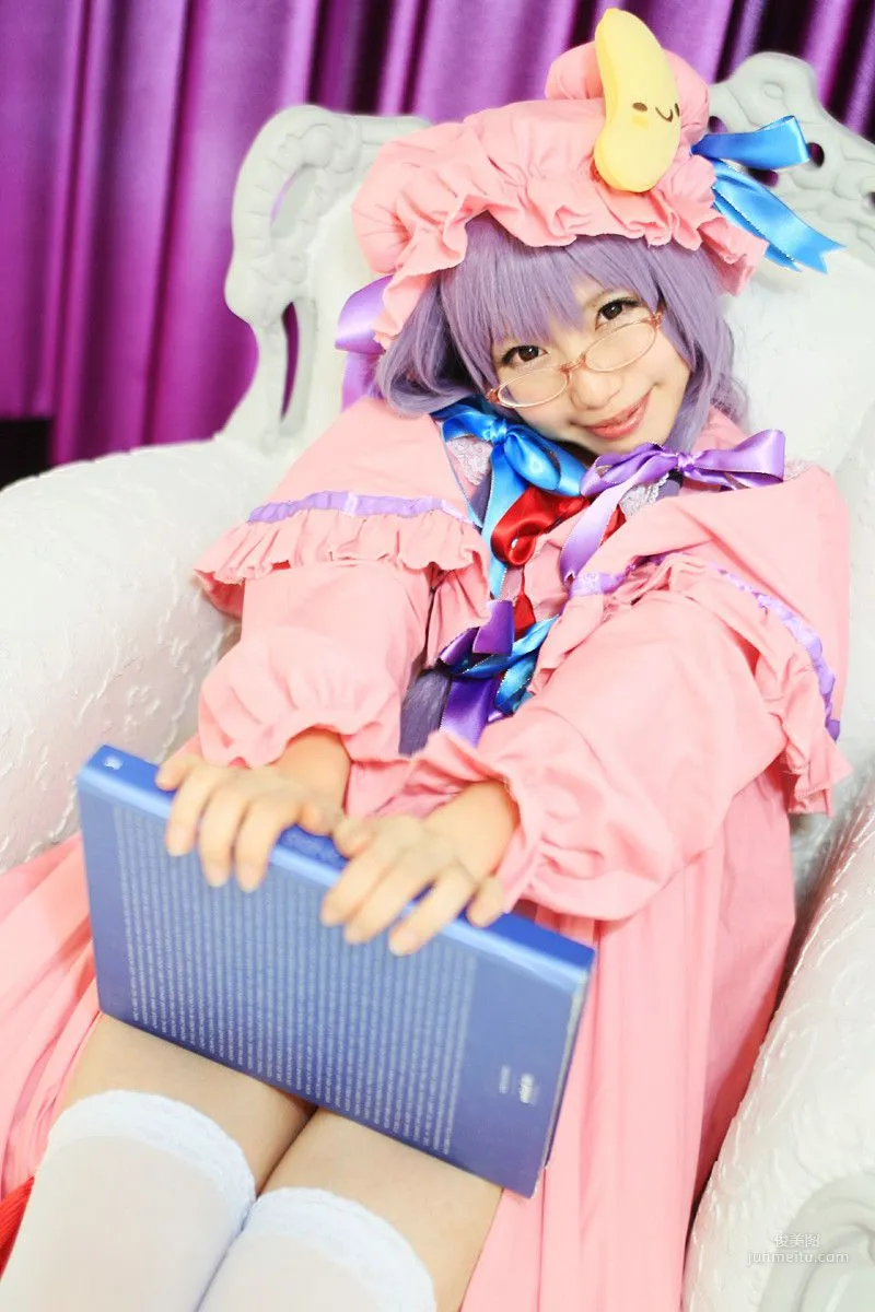 天使みゅ (Tenshi Myu) 《東方Project》Patchouli Knowledge 2  [Sugar Myuku] 写真集114