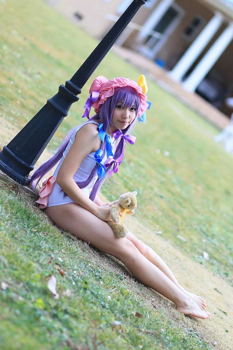 天使みゅ (Tenshi Myu) 《東方Project》Patchouli Knowledge 2  [Sugar Myuku] 写真集41