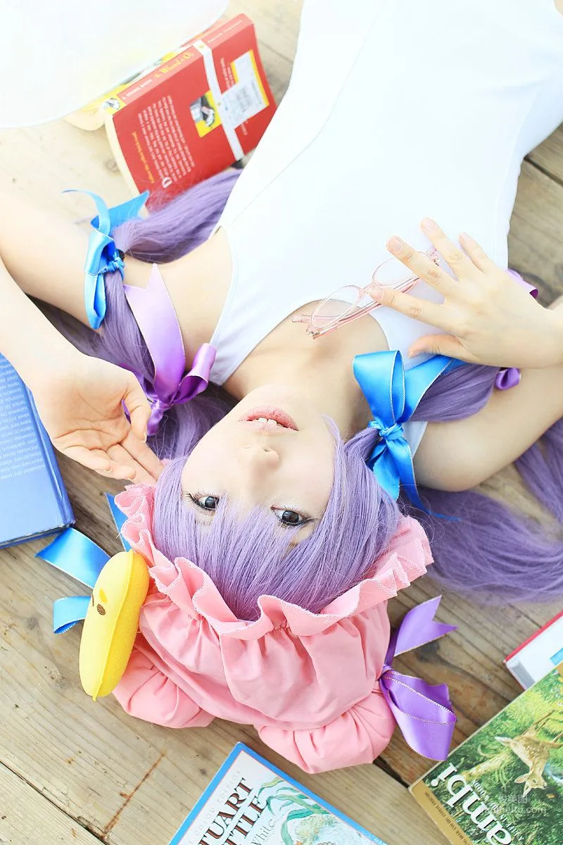 天使みゅ (Tenshi Myu) 《東方Project》Patchouli Knowledge 2  [Sugar Myuku] 写真集106