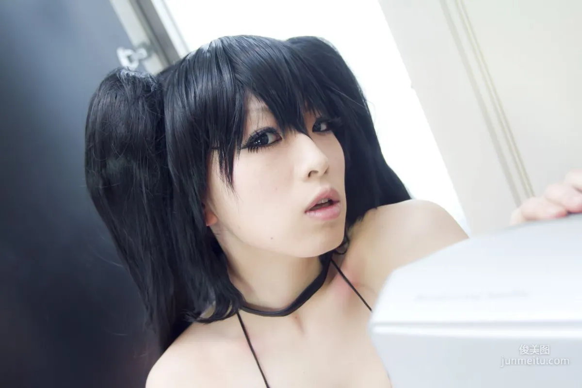 あらい夜魅《BLACK★ROCK SHOOTER》-黑衣麻陶・里(黑岩射手／黑初音) 写真集29