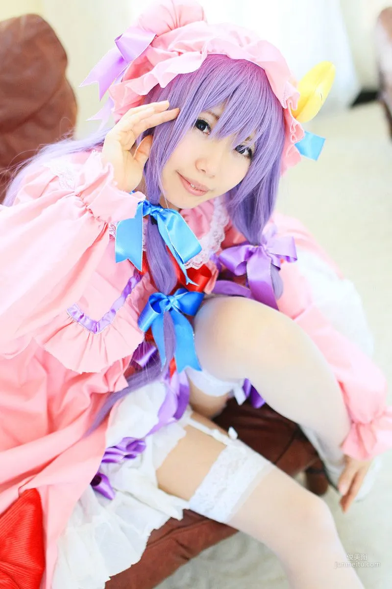 天使みゅ (Tenshi Myu) 《東方Project》Patchouli Knowledge 2  [Sugar Myuku] 写真集24