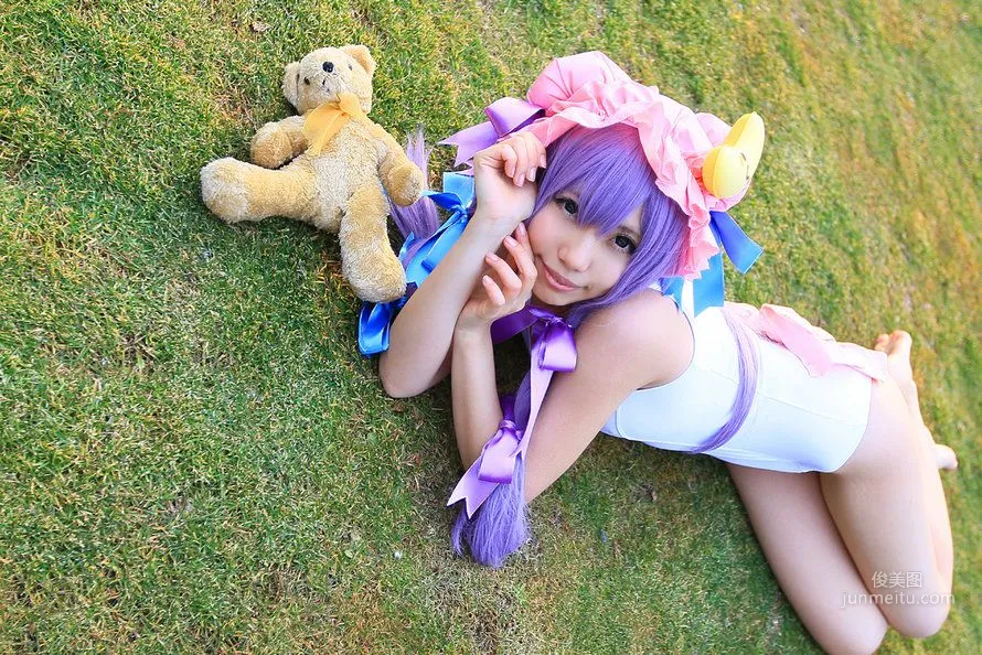 天使みゅ (Tenshi Myu) 《東方Project》Patchouli Knowledge 2  [Sugar Myuku] 写真集46