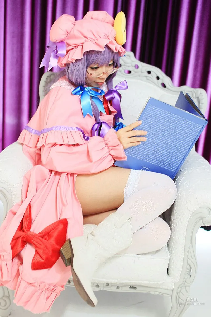 天使みゅ (Tenshi Myu) 《東方Project》Patchouli Knowledge 2  [Sugar Myuku] 写真集111