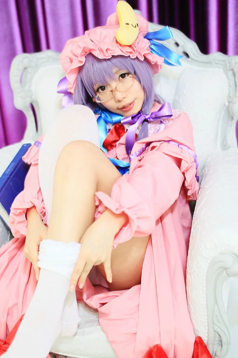 天使みゅ (Tenshi Myu) 《東方Project》Patchouli Knowledge 2  [Sugar Myuku] 写真集115