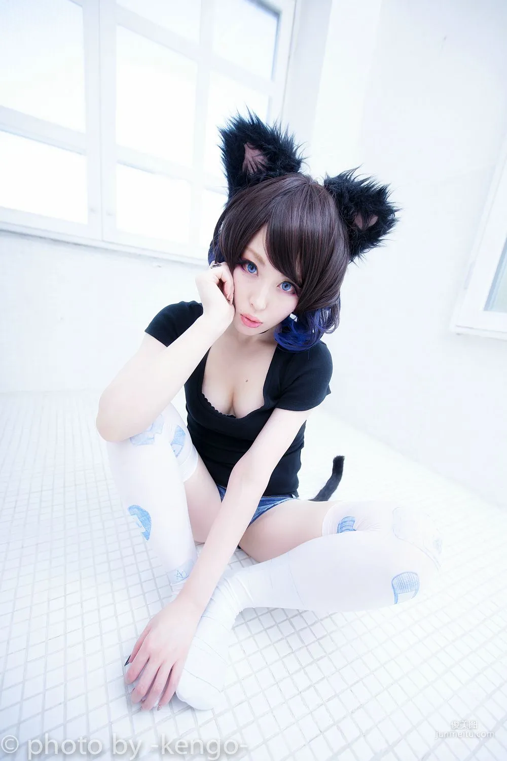 Usagi Necomimi [猫ソロ] [Rabbit hutch] 写真集20