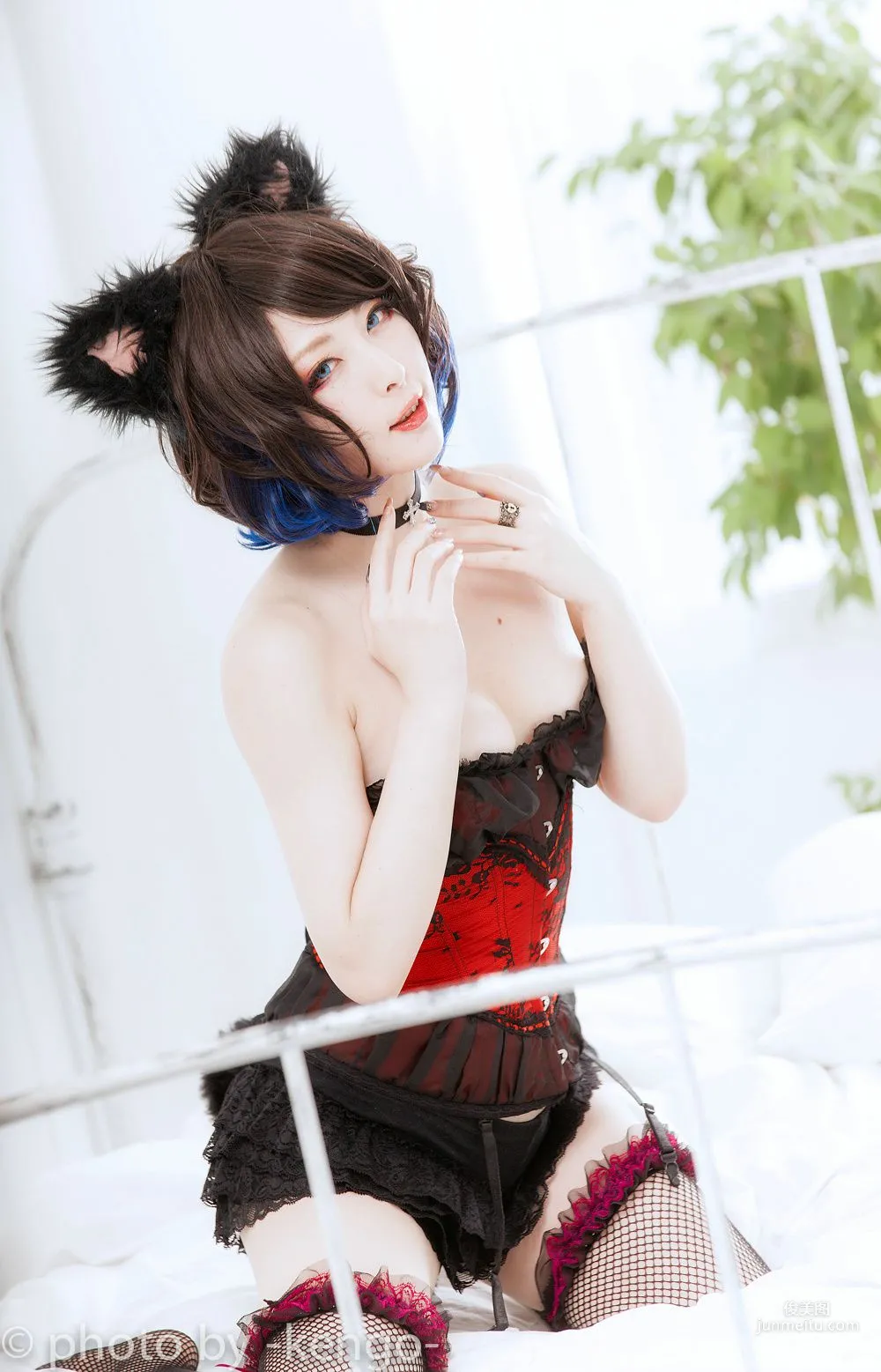 Usagi Necomimi [猫ソロ] [Rabbit hutch] 写真集61