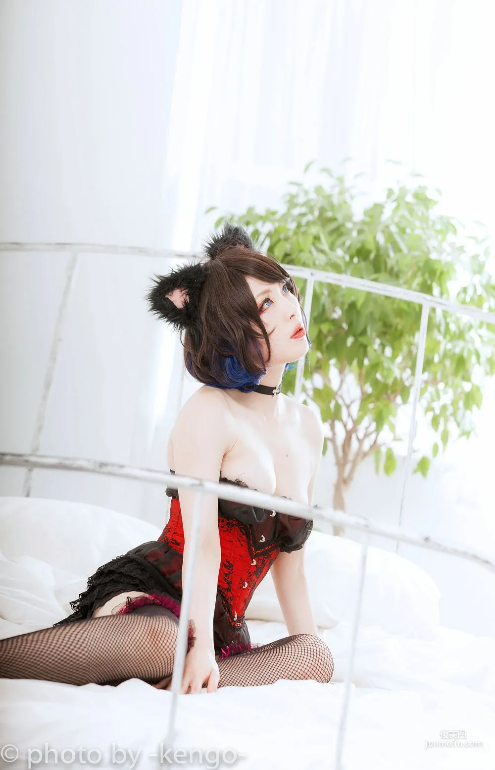 Usagi Necomimi [猫ソロ] [Rabbit hutch] 写真集45