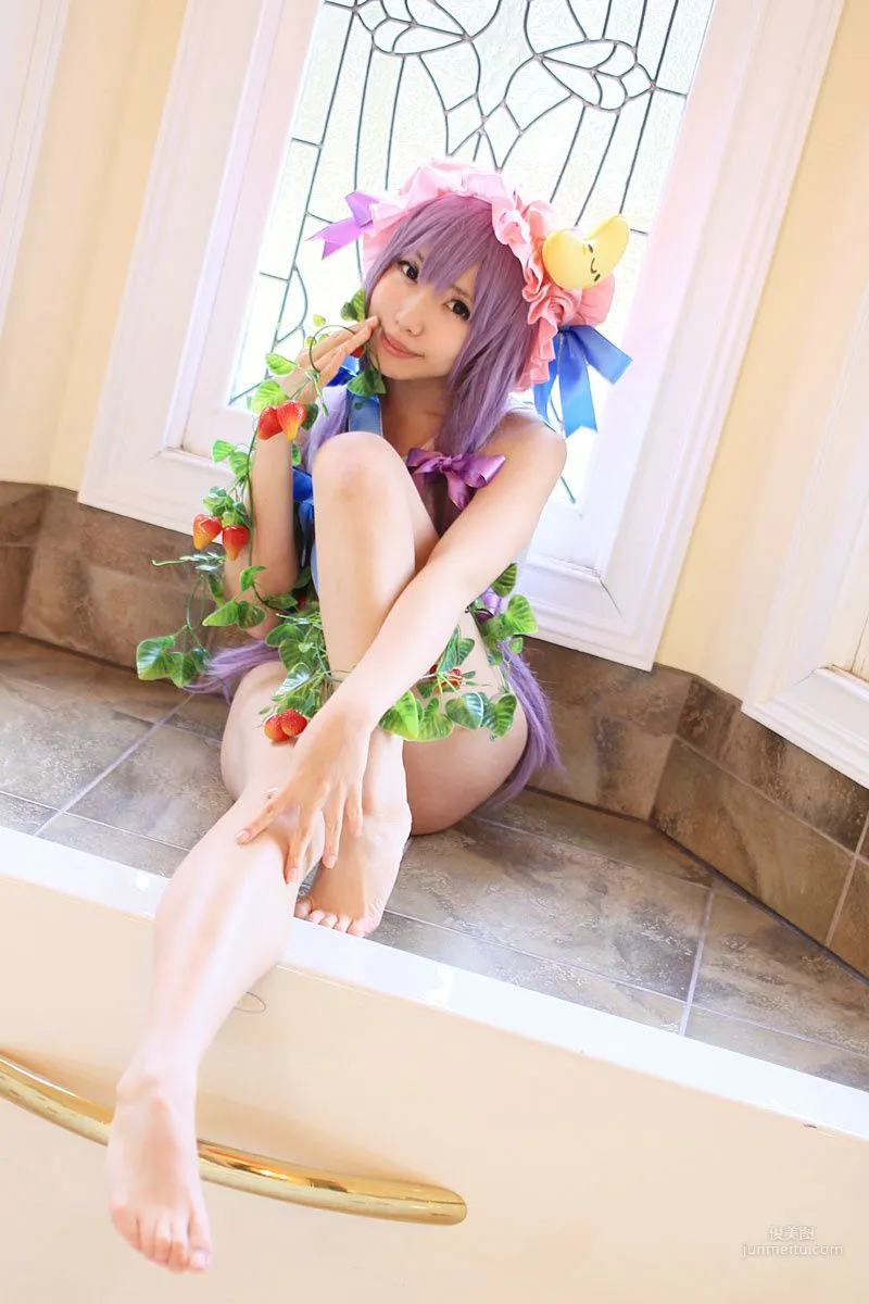 天使みゅ (Tenshi Myu) 《東方Project》Patchouli Knowledge 2  [Sugar Myuku] 写真集49