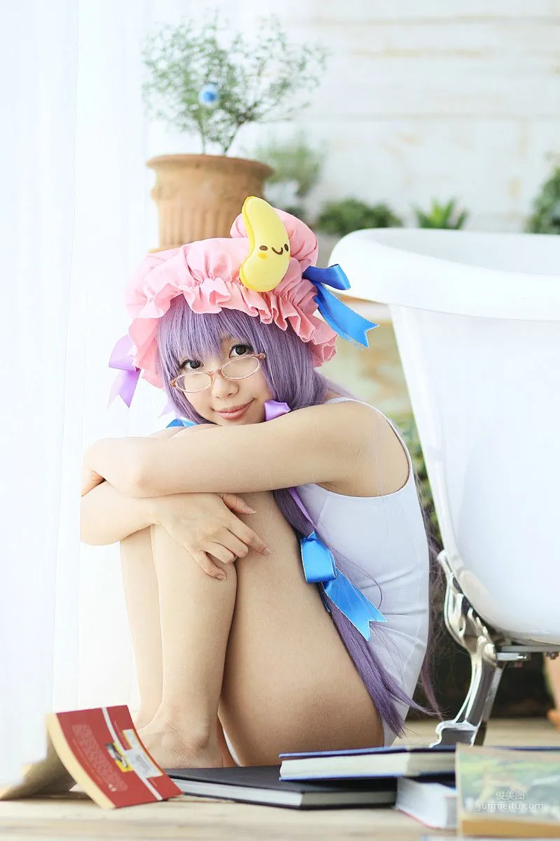 天使みゅ (Tenshi Myu) 《東方Project》Patchouli Knowledge 2  [Sugar Myuku] 写真集99