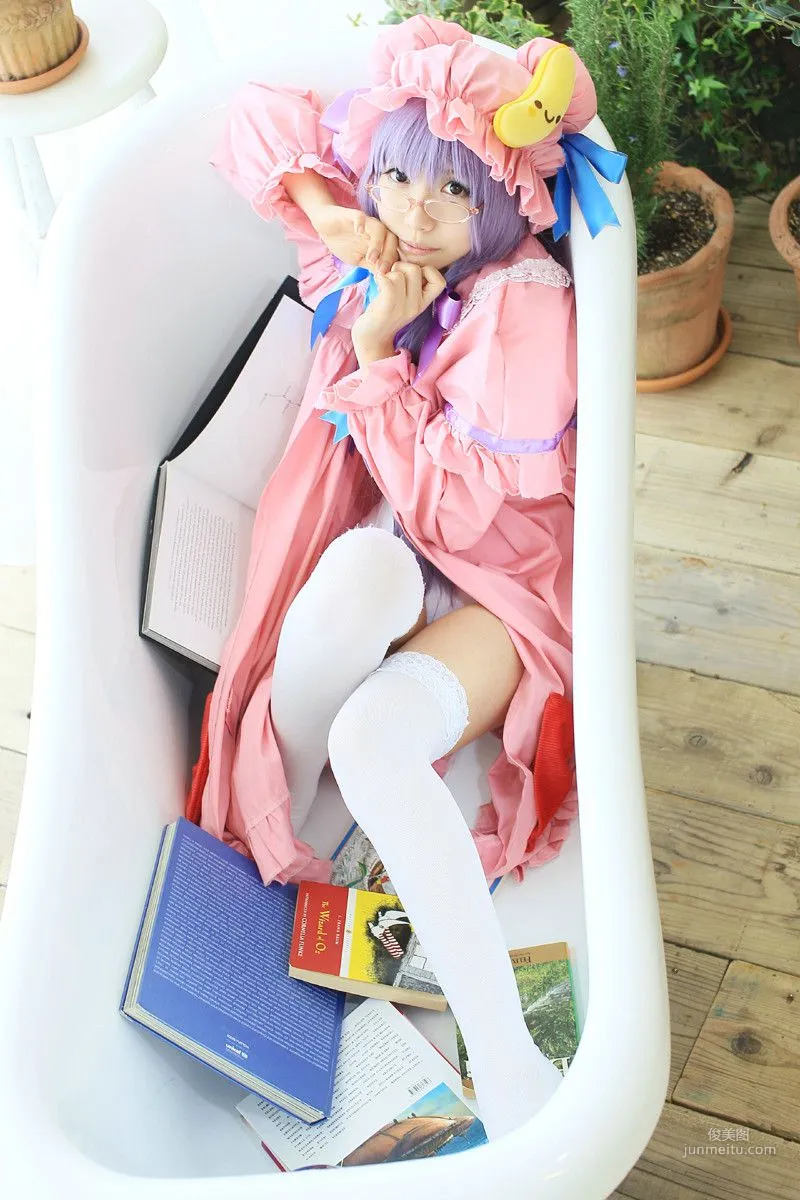 天使みゅ (Tenshi Myu) 《東方Project》Patchouli Knowledge 2  [Sugar Myuku] 写真集76