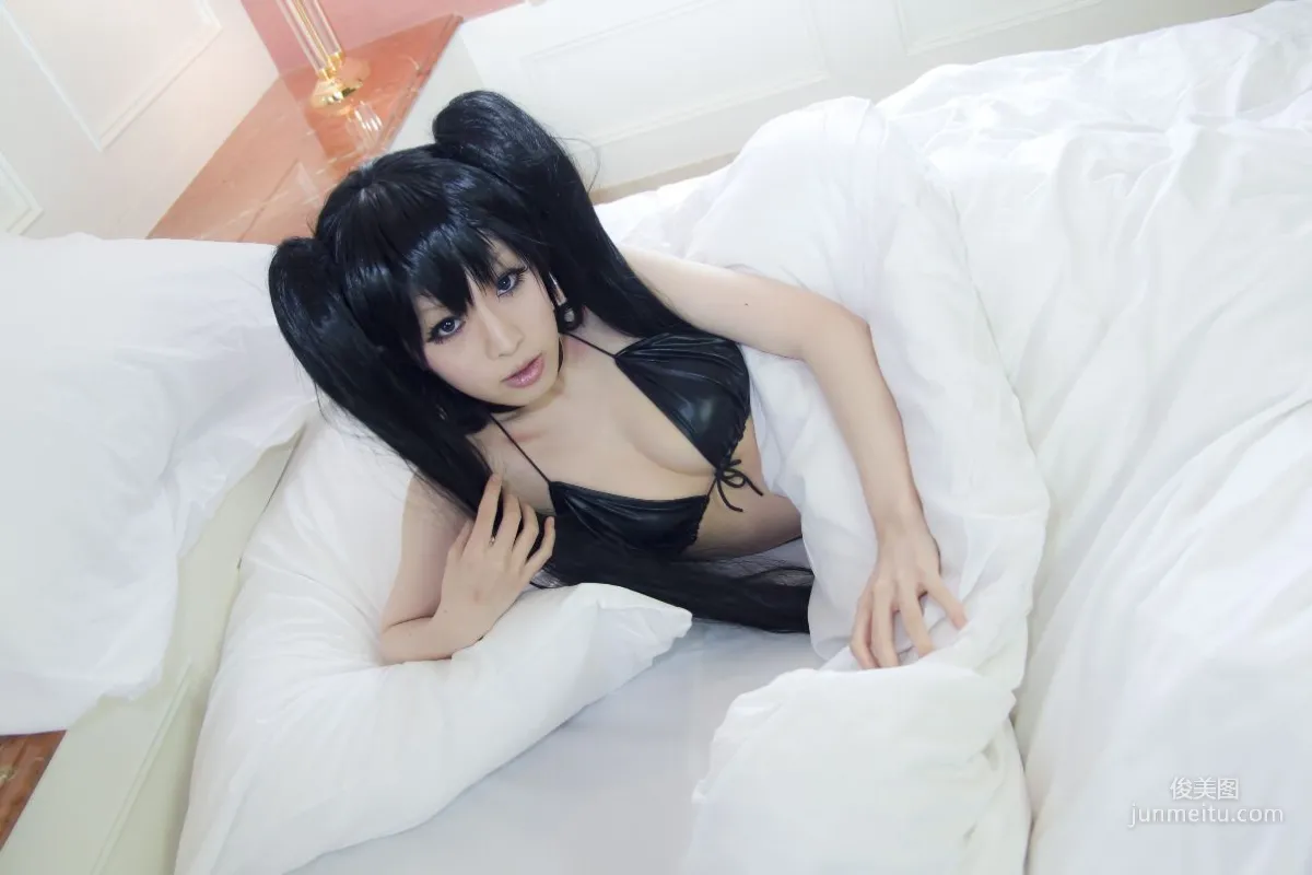 あらい夜魅《BLACK★ROCK SHOOTER》-黑衣麻陶・里(黑岩射手／黑初音) 写真集41