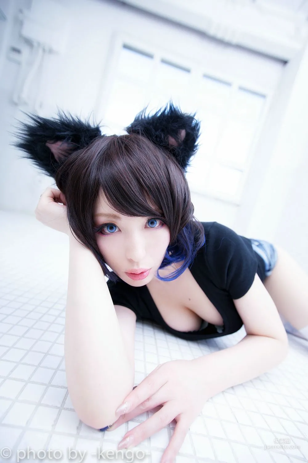 Usagi Necomimi [猫ソロ] [Rabbit hutch] 写真集24