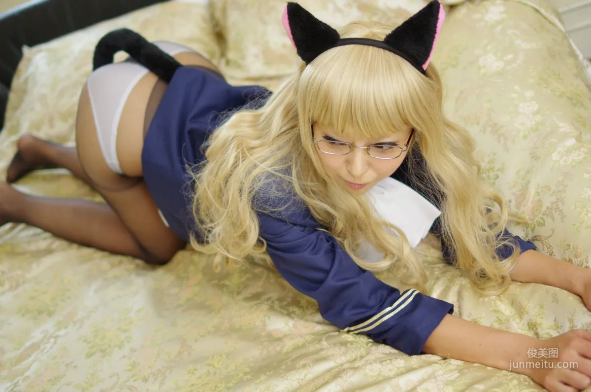 Necoco(猫子) 《Strike Witches》Perrine-H. Clostermann+《放課後プレイ》Kanojo 写真集52