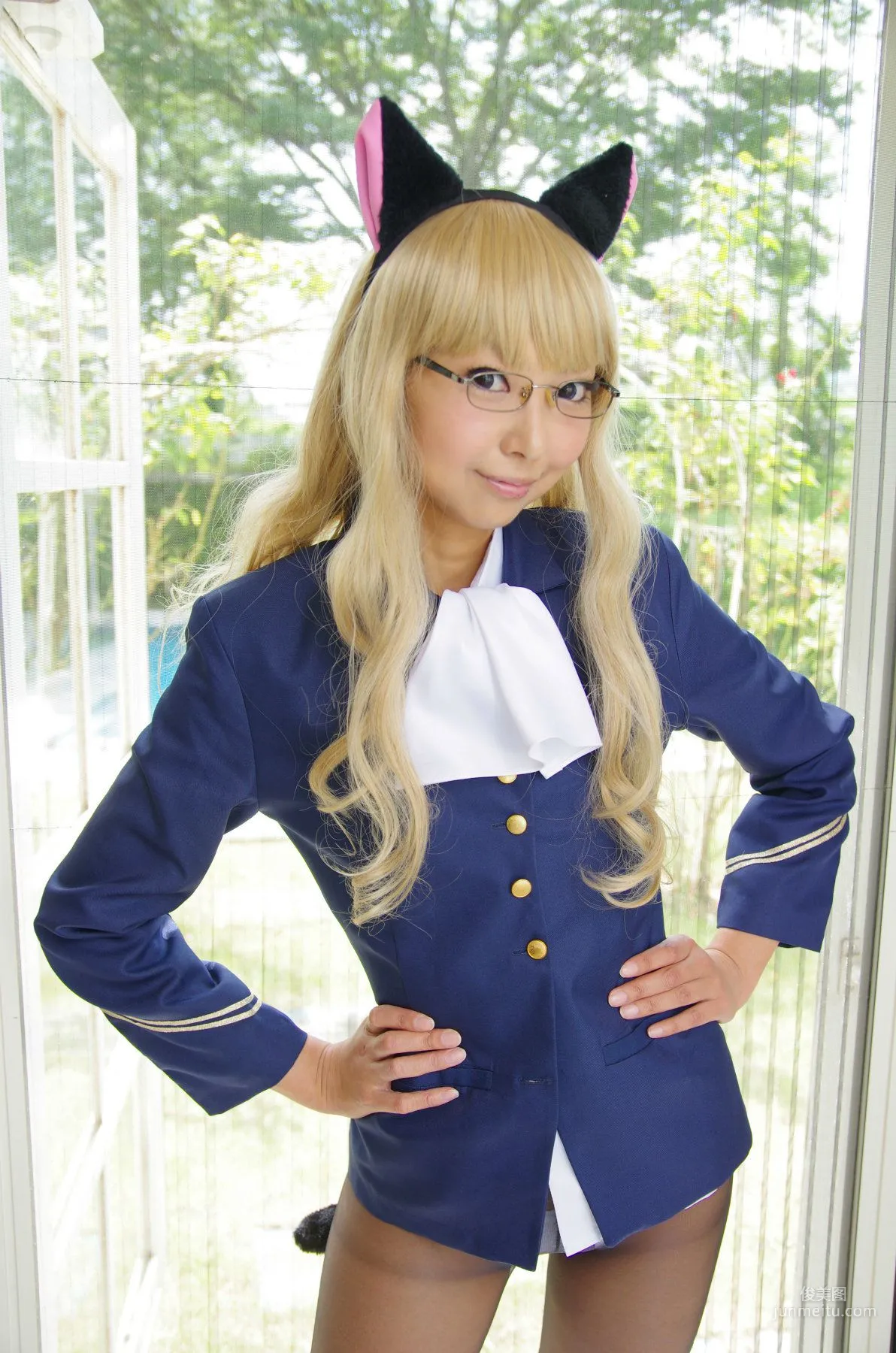 Necoco(猫子) 《Strike Witches》Perrine-H. Clostermann+《放課後プレイ》Kanojo 写真集40