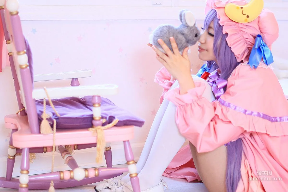 天使みゅ (Tenshi Myu) 《東方Project》Patchouli Knowledge 2  [Sugar Myuku] 写真集59