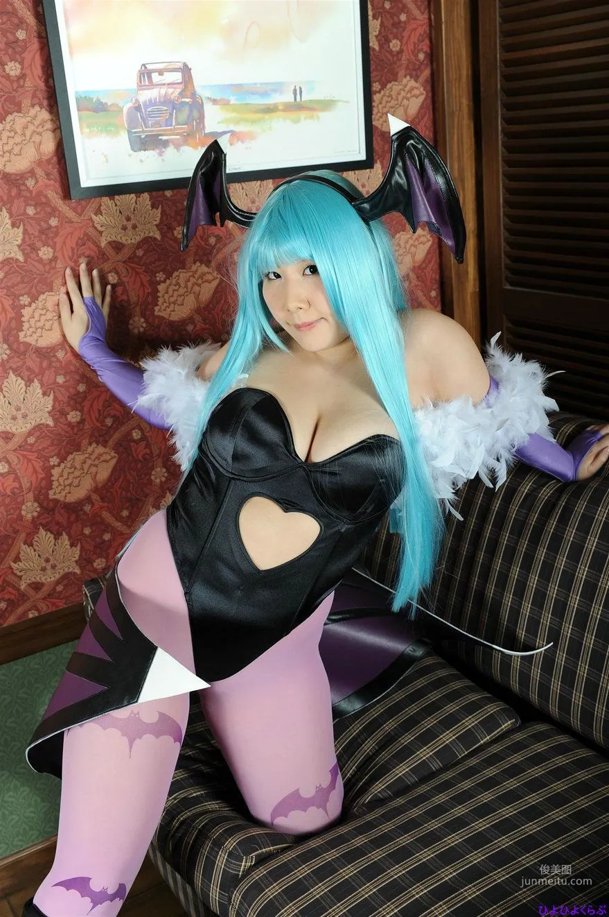 丹雫ひよ《Vampire》Morrigan Aensland  [HiyoHiyo Club] 写真集28