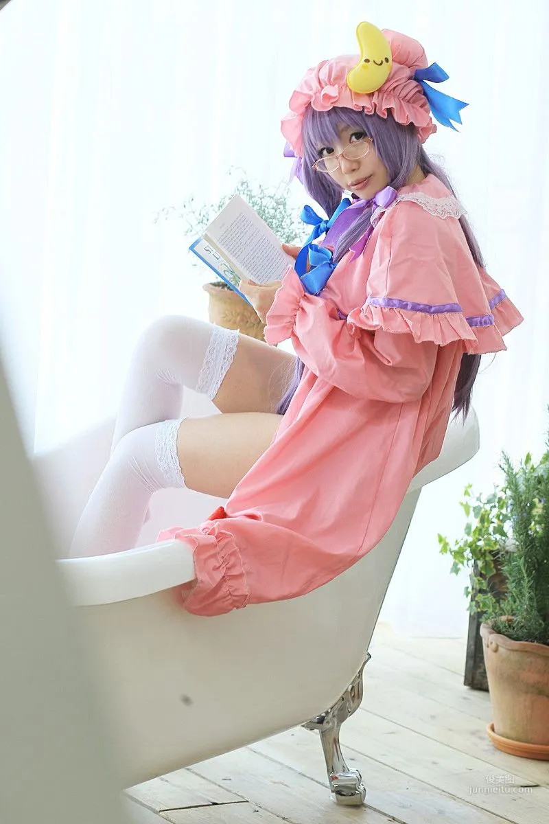 天使みゅ (Tenshi Myu) 《東方Project》Patchouli Knowledge 2  [Sugar Myuku] 写真集82