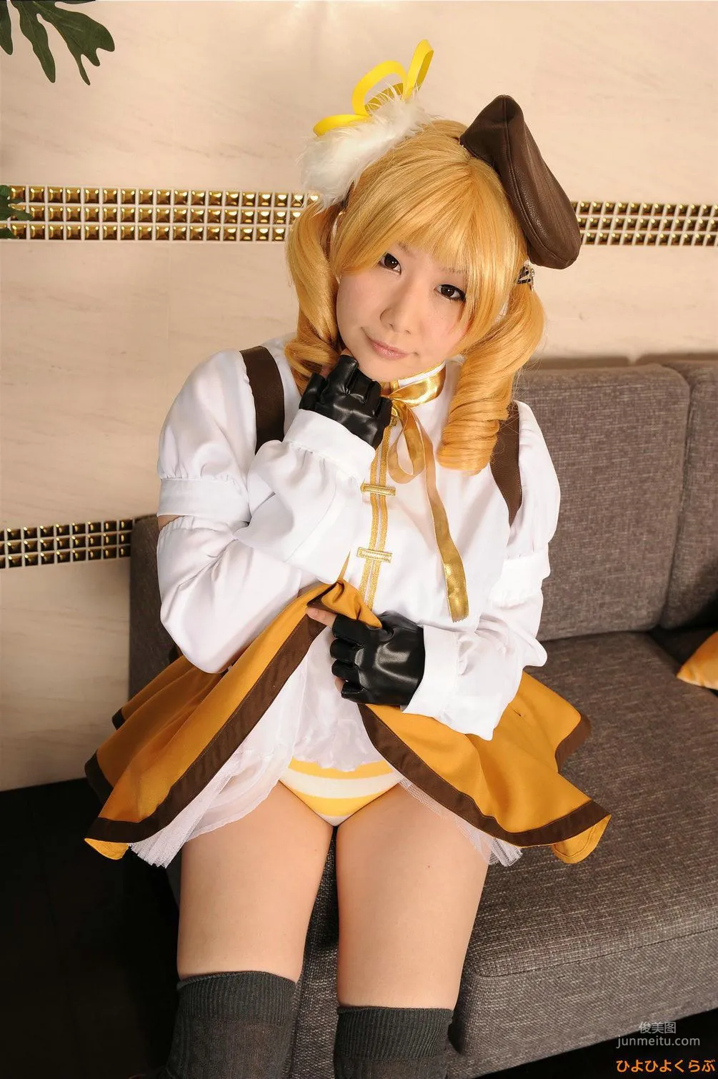 丹雫ひよ 《Mahou Shoujo Madoka Magica》Tomoe Mami  [HiyoHiyo Club] 写真集50