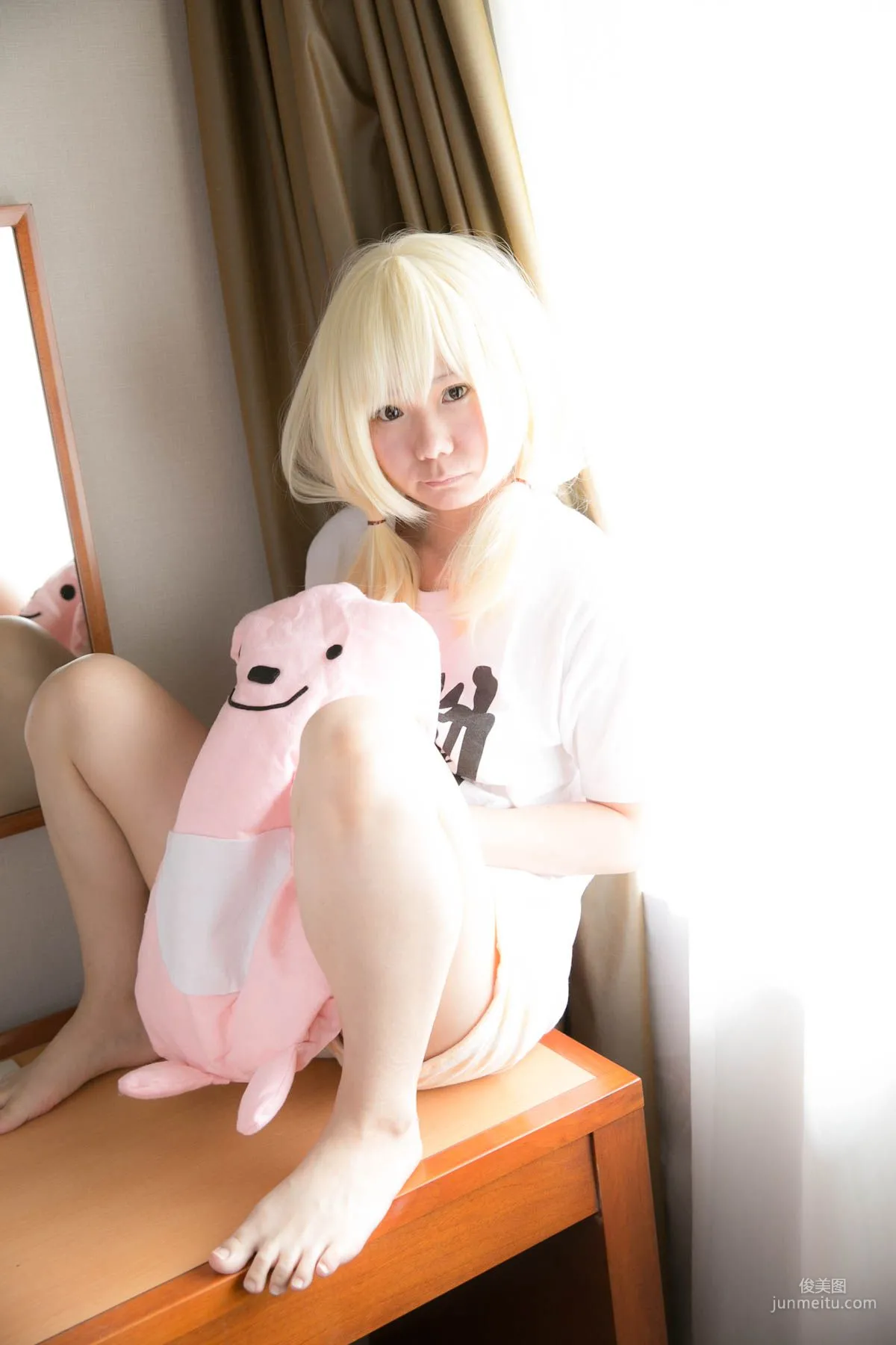 兎丘なこ《Idolmaster》Futaba Anzu(双葉杏) [Black★pumpkin] 写真集34