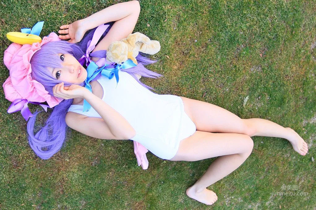 天使みゅ (Tenshi Myu) 《東方Project》Patchouli Knowledge 2  [Sugar Myuku] 写真集45