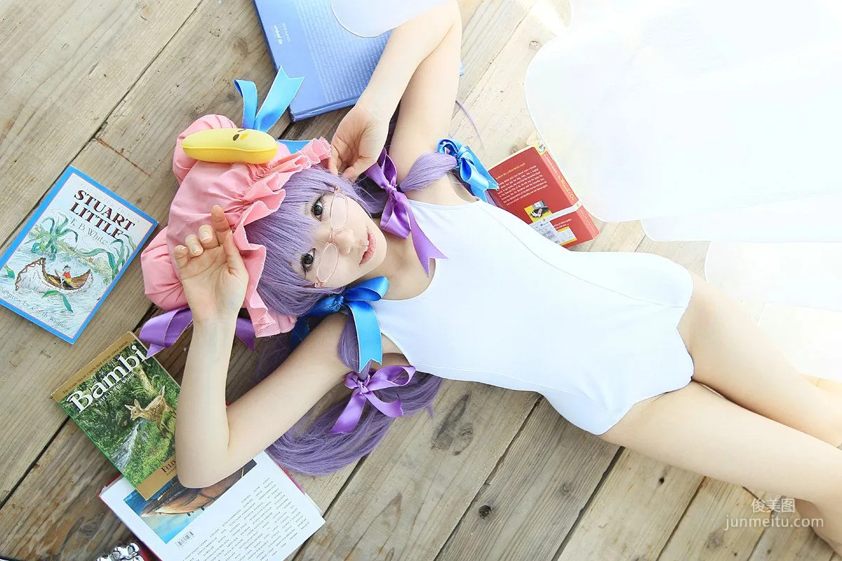 天使みゅ (Tenshi Myu) 《東方Project》Patchouli Knowledge 2  [Sugar Myuku] 写真集104