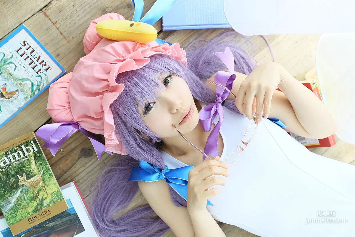 天使みゅ (Tenshi Myu) 《東方Project》Patchouli Knowledge 2  [Sugar Myuku] 写真集105