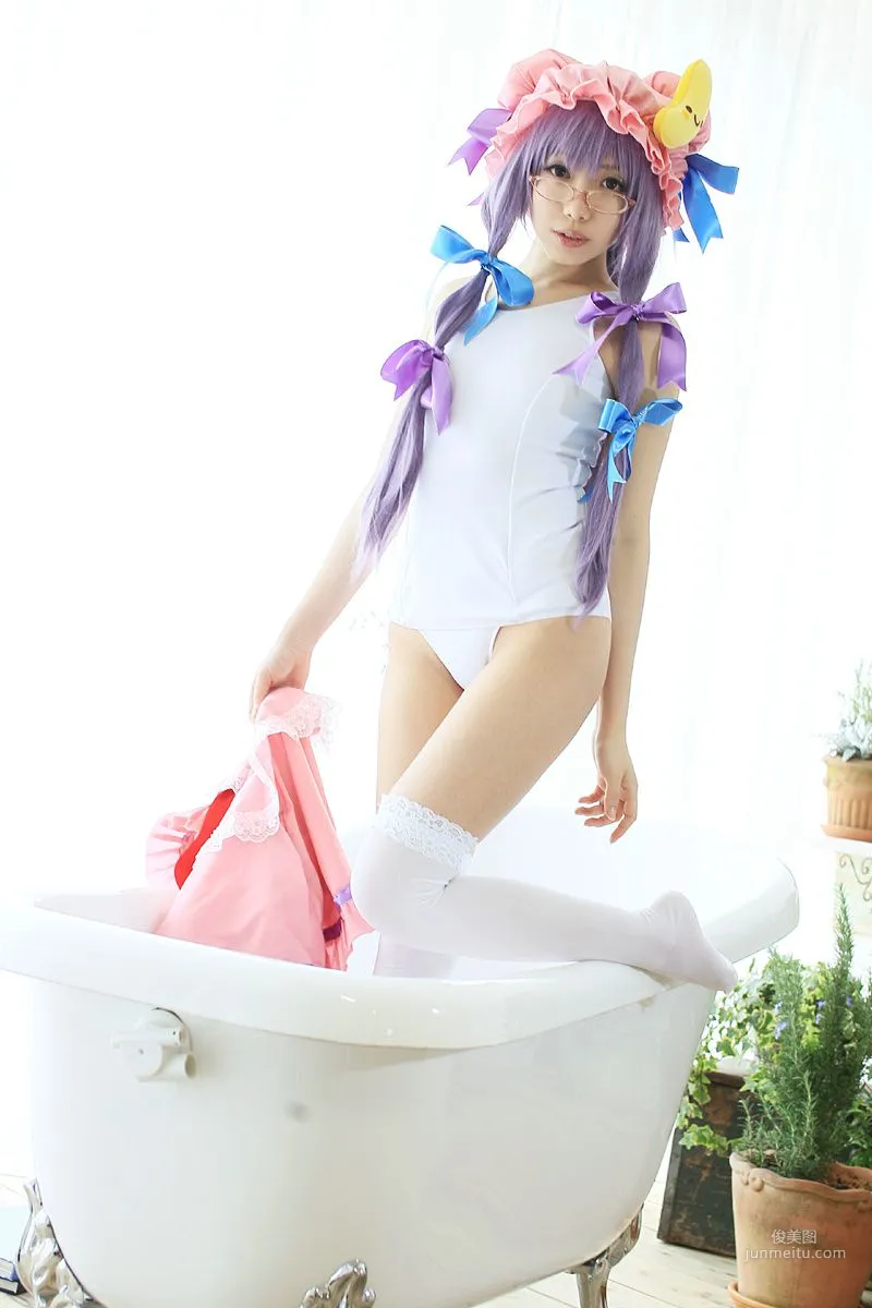 天使みゅ (Tenshi Myu) 《東方Project》Patchouli Knowledge 2  [Sugar Myuku] 写真集89