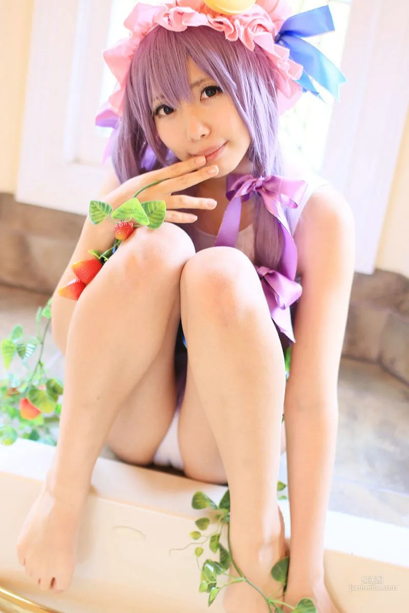 天使みゅ (Tenshi Myu) 《東方Project》Patchouli Knowledge 2  [Sugar Myuku] 写真集47