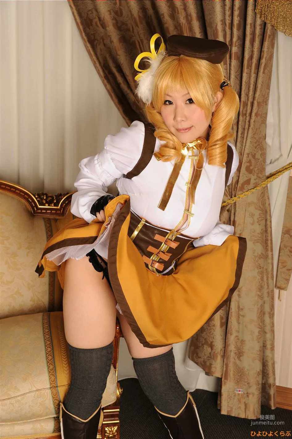 丹雫ひよ 《Mahou Shoujo Madoka Magica》Tomoe Mami  [HiyoHiyo Club] 写真集35