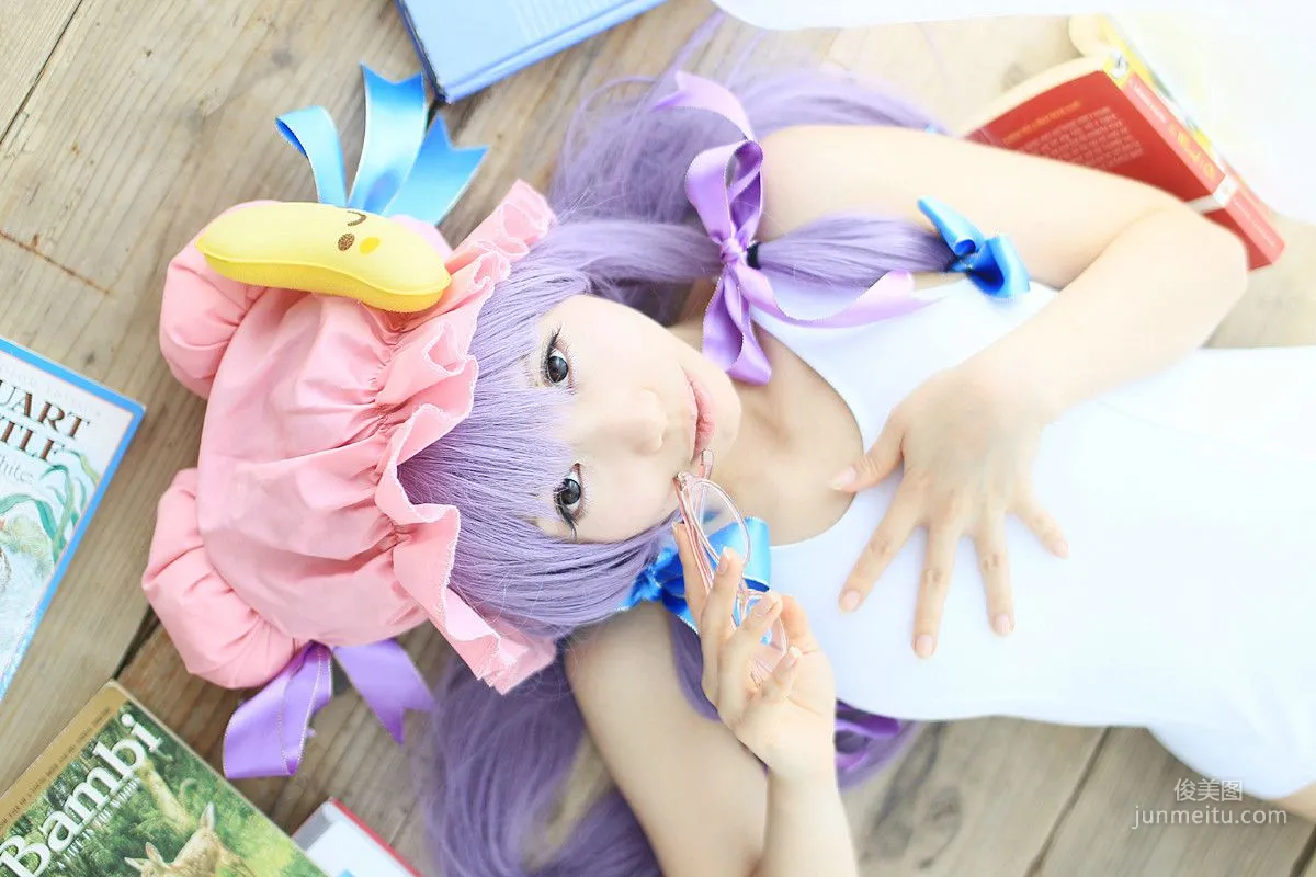 天使みゅ (Tenshi Myu) 《東方Project》Patchouli Knowledge 2  [Sugar Myuku] 写真集107